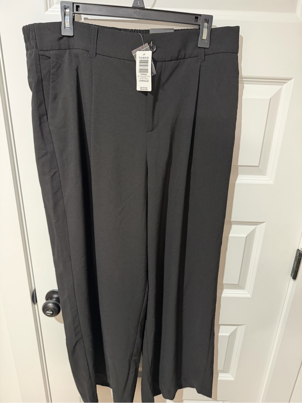 torrid Black Wide Leg Trousers